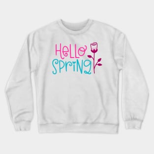 Hello Spring Crewneck Sweatshirt